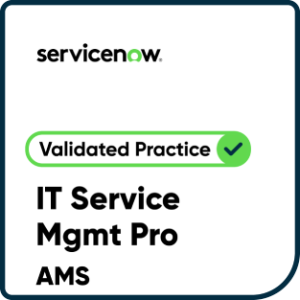 Validated Practice Badge - ITSM Pro AMS